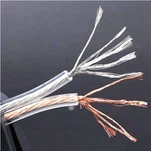 Transparentni kabl za zvučnike