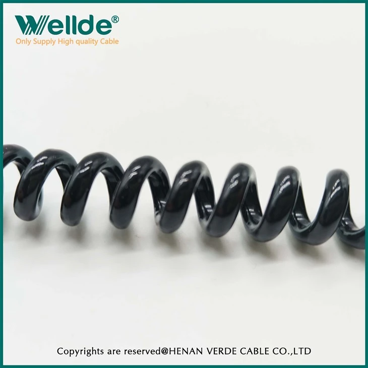 5 Core Spiral Cable
