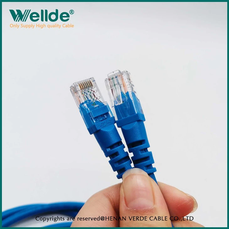 Awg26Cat6 UTPpatch Cord Network Blue Cable