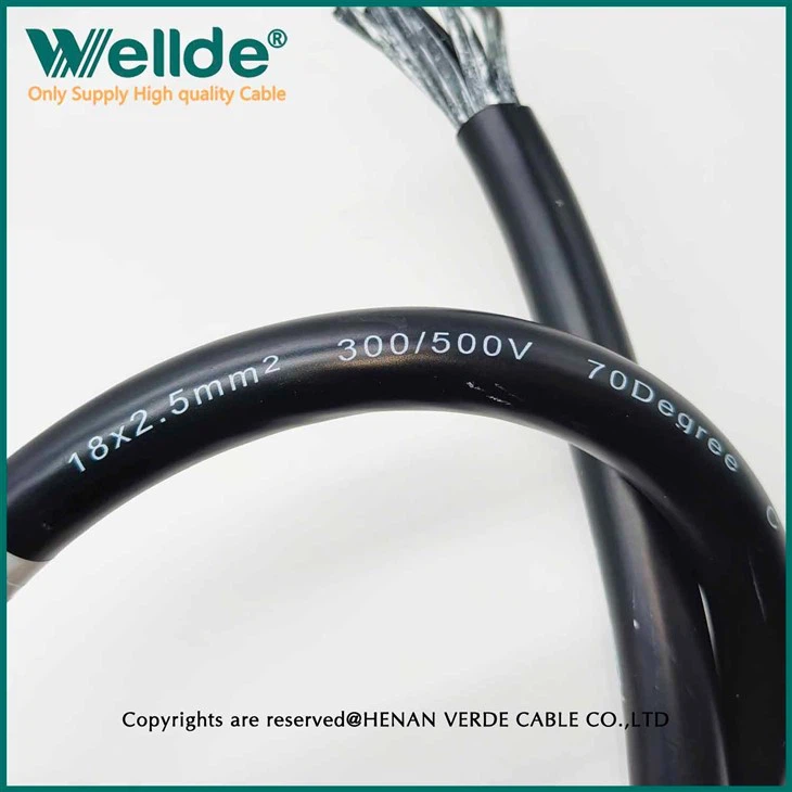 18 Core Copper 2.5 Mm2 Control Cable