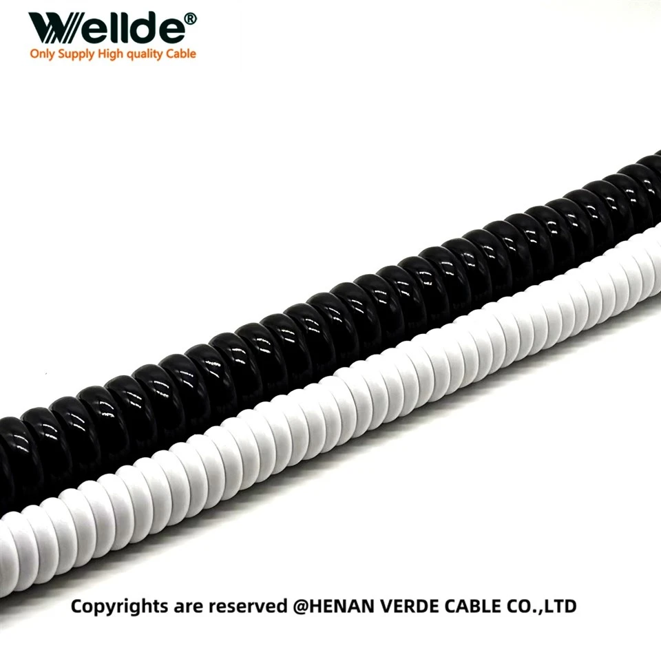 Multi-Core PUR Spiral Cable